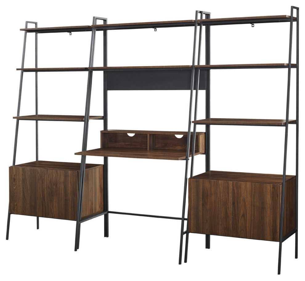 3-Piece Home Office Set - Mocha