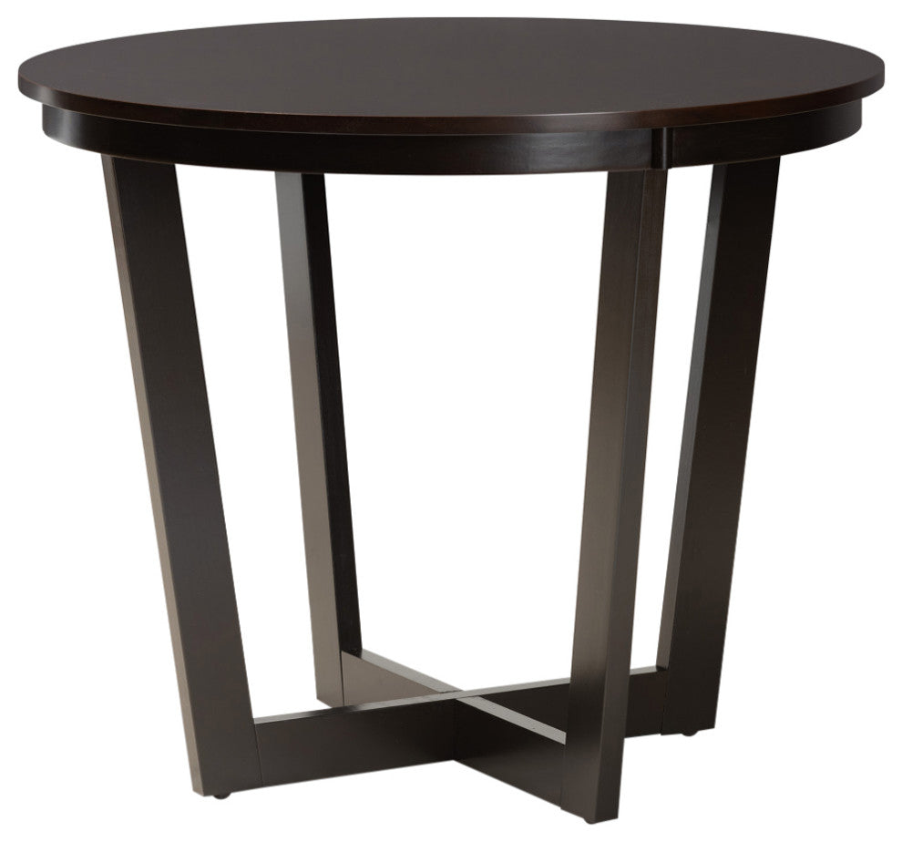 Santiago 35" Modern Round Dining Table