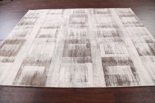 Geometric Transitional Oriental Turkish Rug Contemporary Carpet 8x10