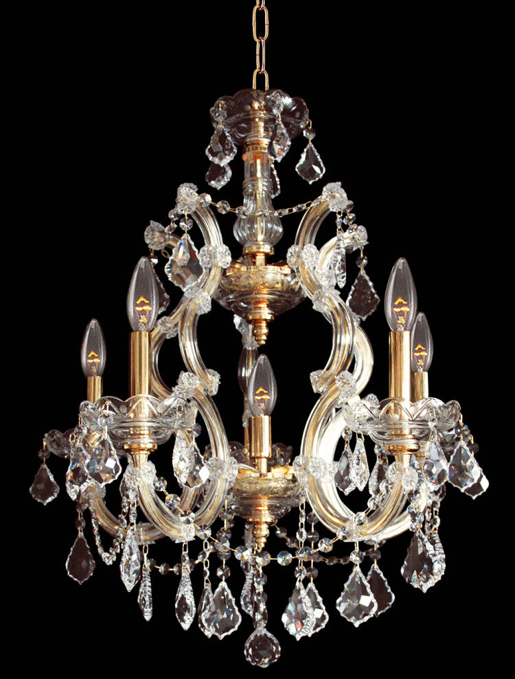 Artistry Lighting Maria Theresa Collection Chandelier 20x25, Gold