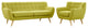Modern Wheat Remark 2 Piece Living Room Set