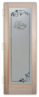 Pantry Door - Grape Ivy Melany - Douglas Fir (stain grade) - 30" x 84" -...
