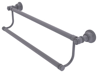 Carolina 24" Double Towel Bar, Matte Gray
