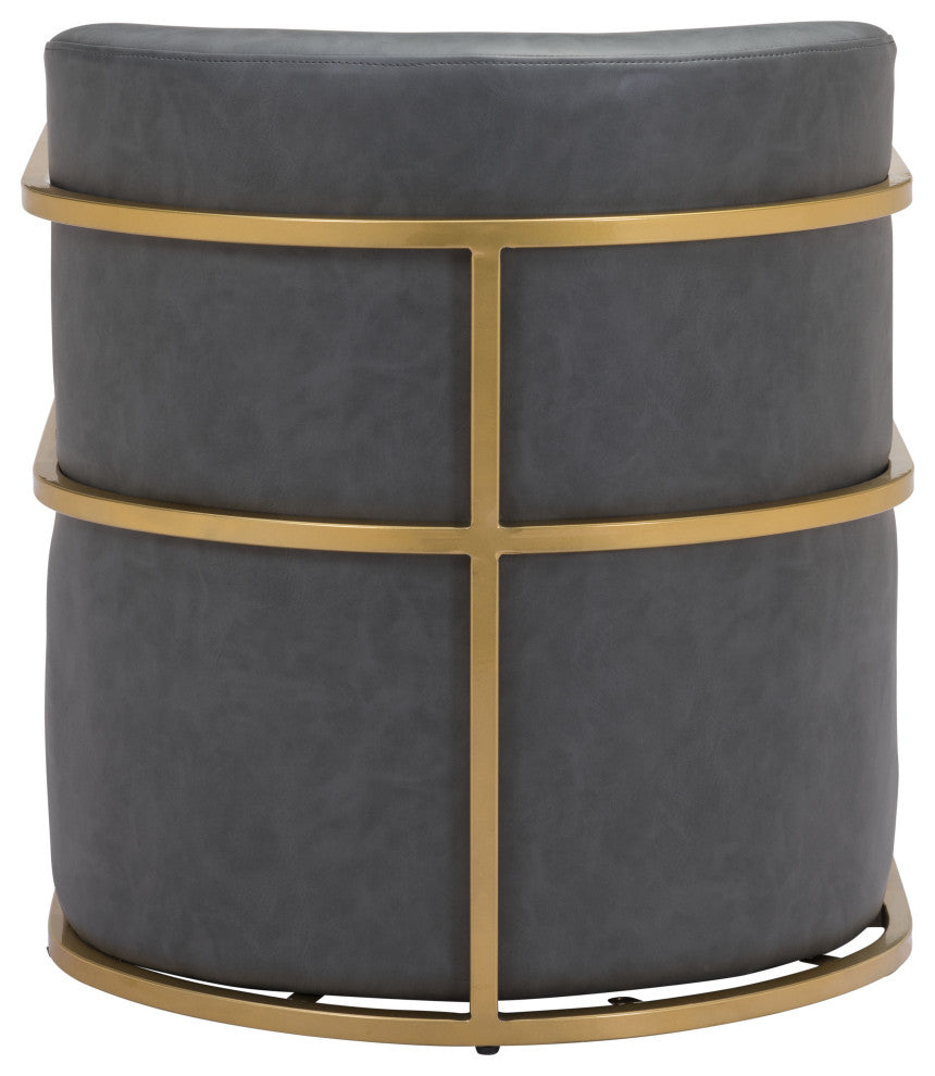 Xander Accent Chair Gray