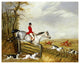 "The Belvoir Hunt" Digital Paper Print by Henry Thomas Alken, 42"x34"