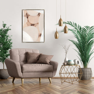 Cream Moons, 24 x 36