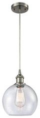 Innovations Lighting 516-1P-SN-G124-8 Athens 1 Light 8" Mini Pendant
