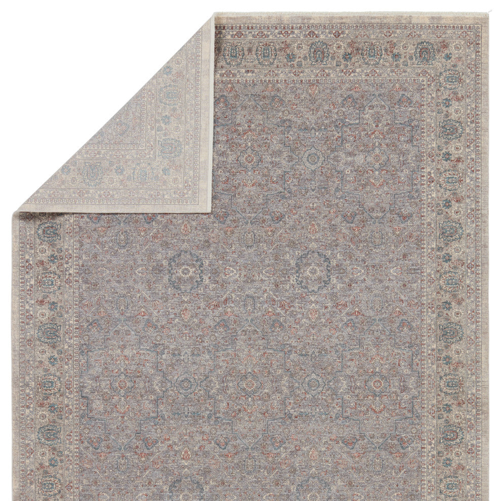 Jaipur Living Artesia Floral Taupe/ Light Gray Runner Rug 3'X8'