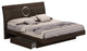 Sofia Wood Platform Storage Bed, Wenge, Eastern King