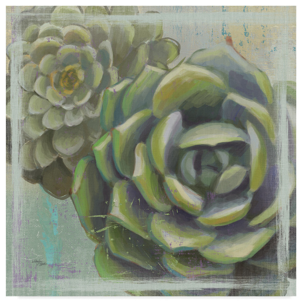 Wellington Studio ''Succulents Ii'' Canvas Art, 24"x24"