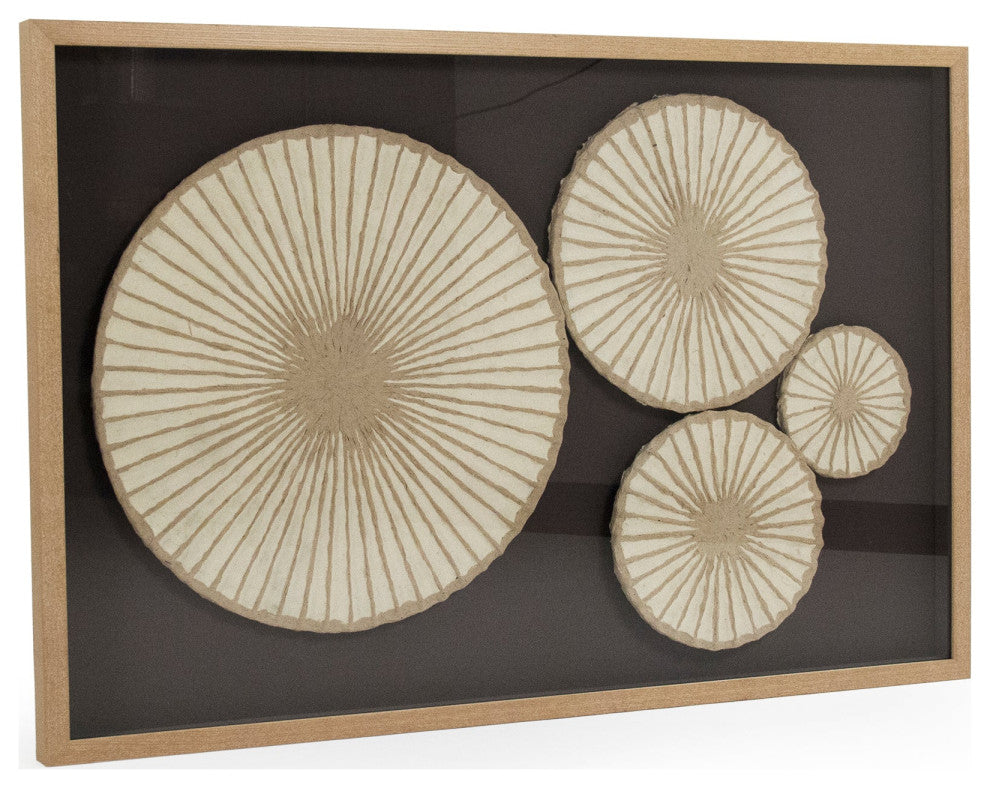 Abstract Paper Framed Art