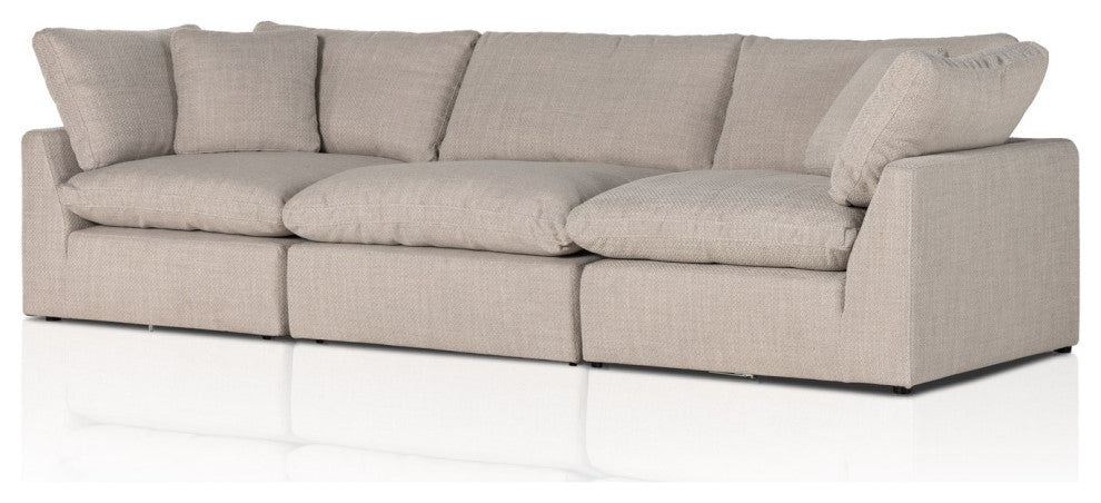 Stevie 3pc Sectional-125"-Gibson Wheat