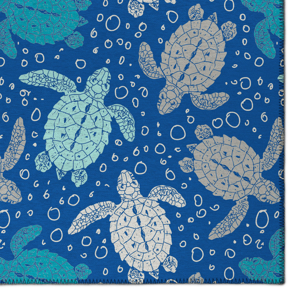 Addison Rugs Surfside ASR43 Blue 2'3"x7'6" Rug