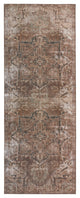 Kate Lester + Jaipur Living Minita Medallion Brown/ Tan Runner Rug 3'X8'