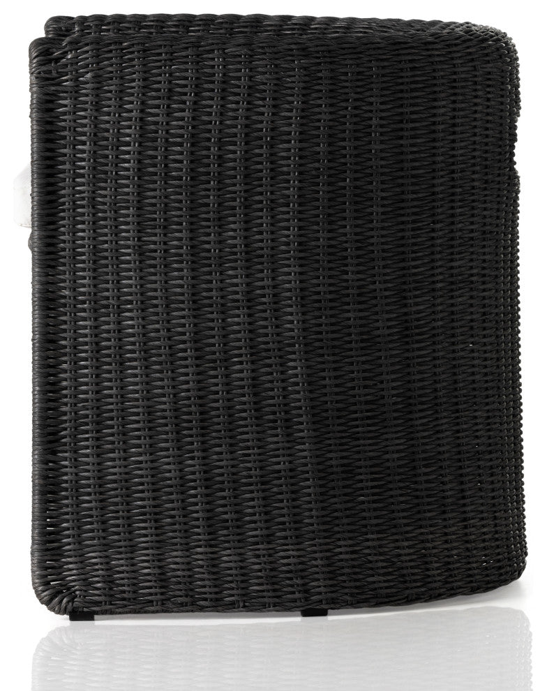 Tucson Outdoor Dining Armchair-Coal