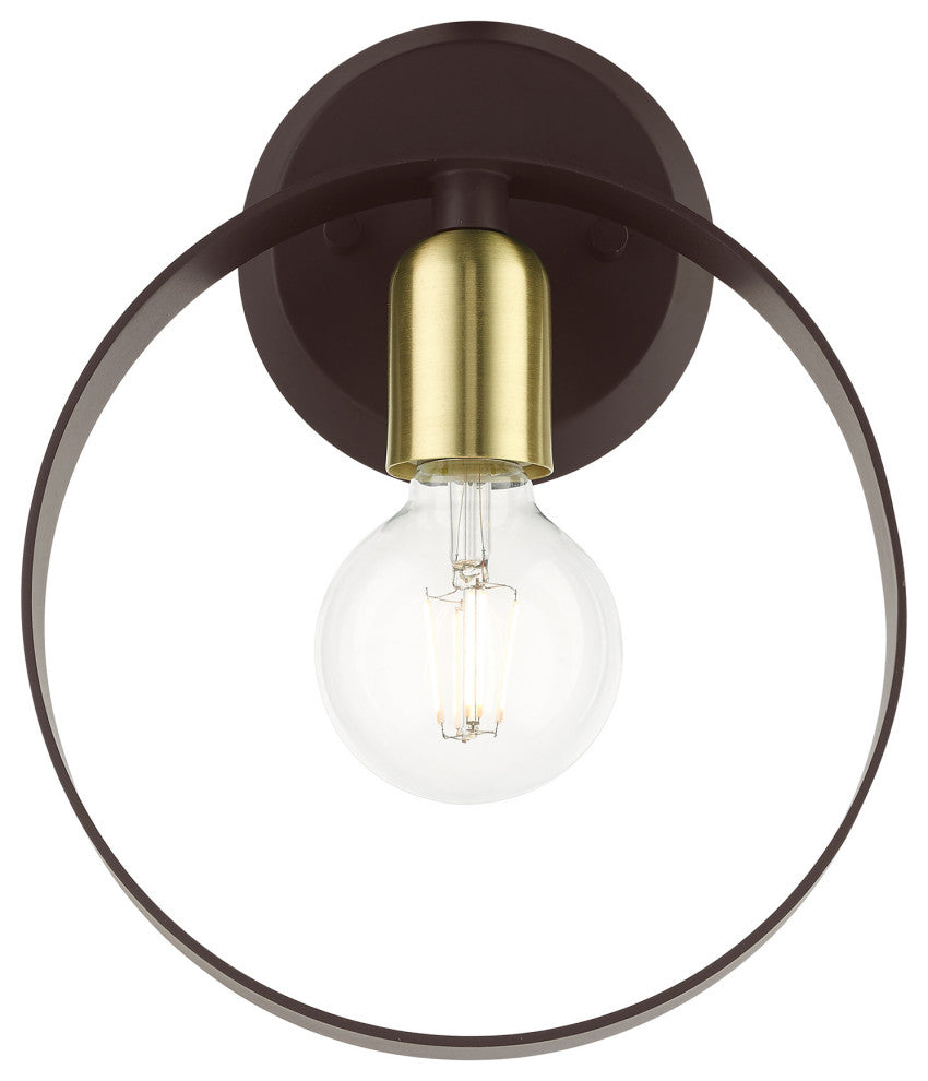 Bronze Industrial, Modern, Nostalgic, Rustic, Loft Single Sconce