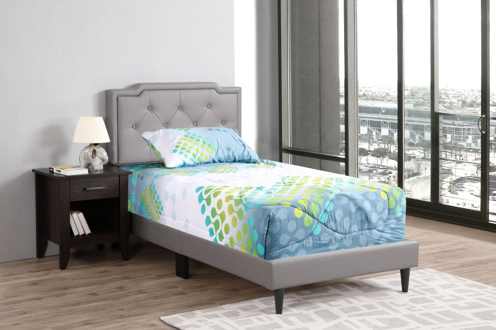 Starlight All in One Bed, Gray, Twin