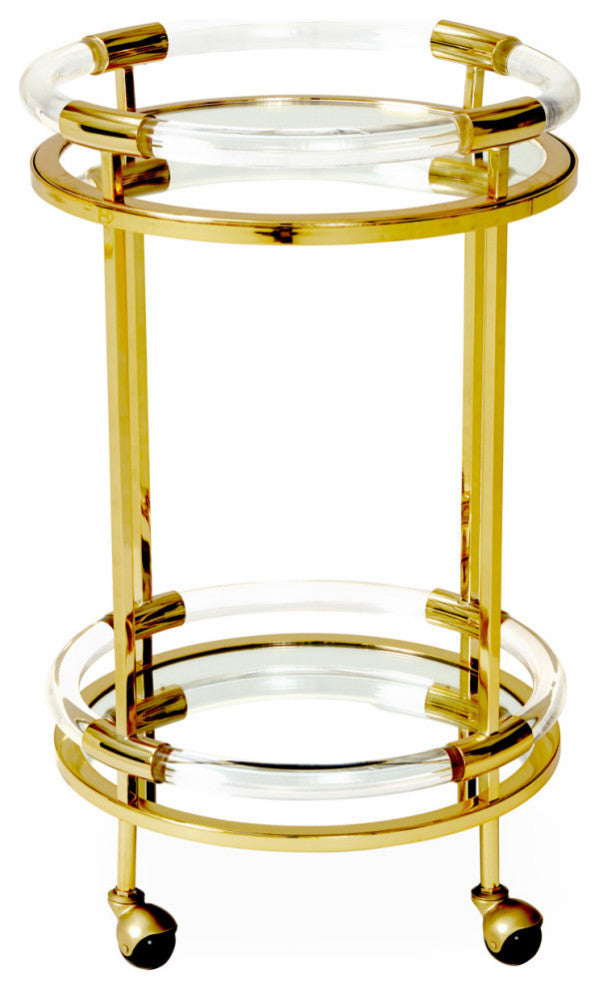 Jacques Round Bar Cart