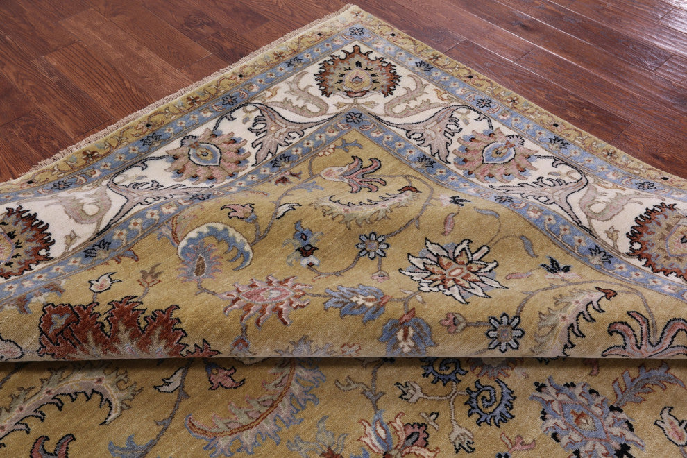 8' 10" X 11' 8" Persian Tabriz Handmade Wool Rug - Q16029