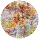 Indoor/Outdoor Tropics TC15 Salmon Machine Washable 8' x 8' Round Rug