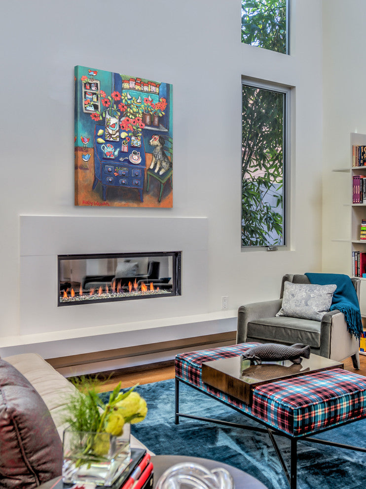 Marmont Hill, "A Sea View" by Holly Wojahn Painting on Wrapped Canvas, 40x52