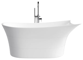 Floris 67" Freestanding Bathtub with no faucet