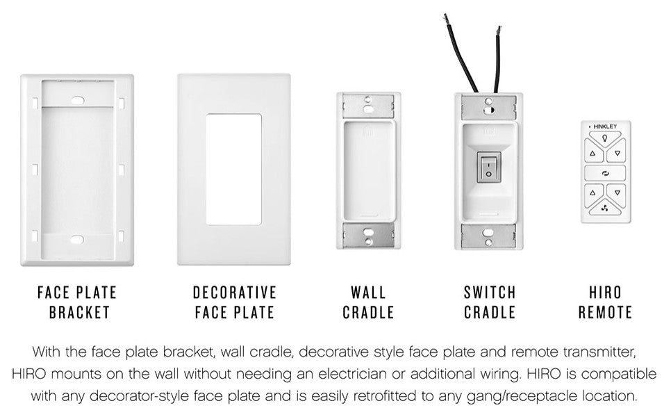 Hinkley Lighting 903660F-LDD Sculpt 60" 3 Blade Indoor / Outdoor - Matte Black