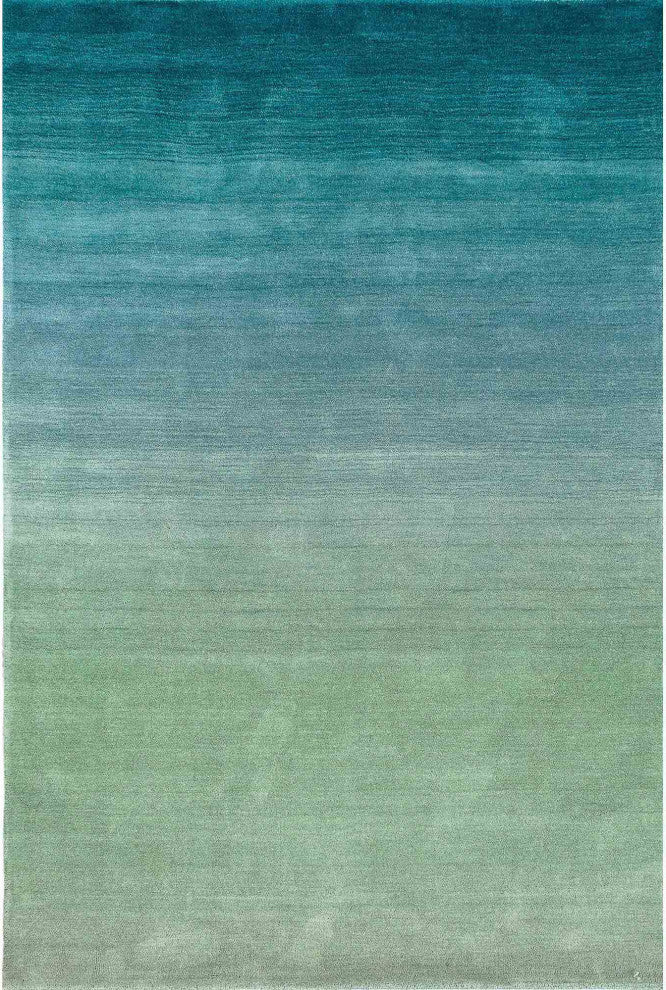 Arca Ombre Indoor Rug, Aqua, 8'3"x11'6"