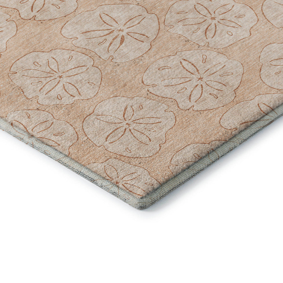 Addison Premium Washable Mayfield AMF189 Orange 1'8" x 2'6" Rug