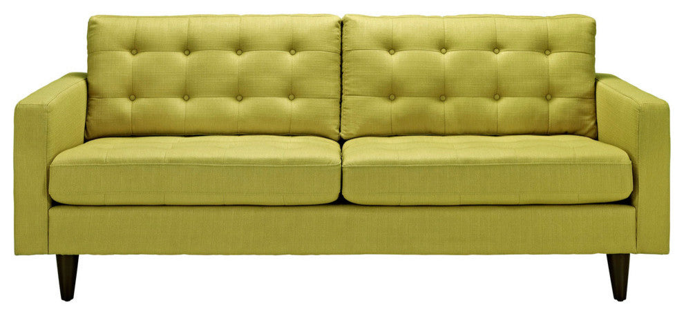 Modern Contemporary Living Room Upholstered Sofa Wheatgrass