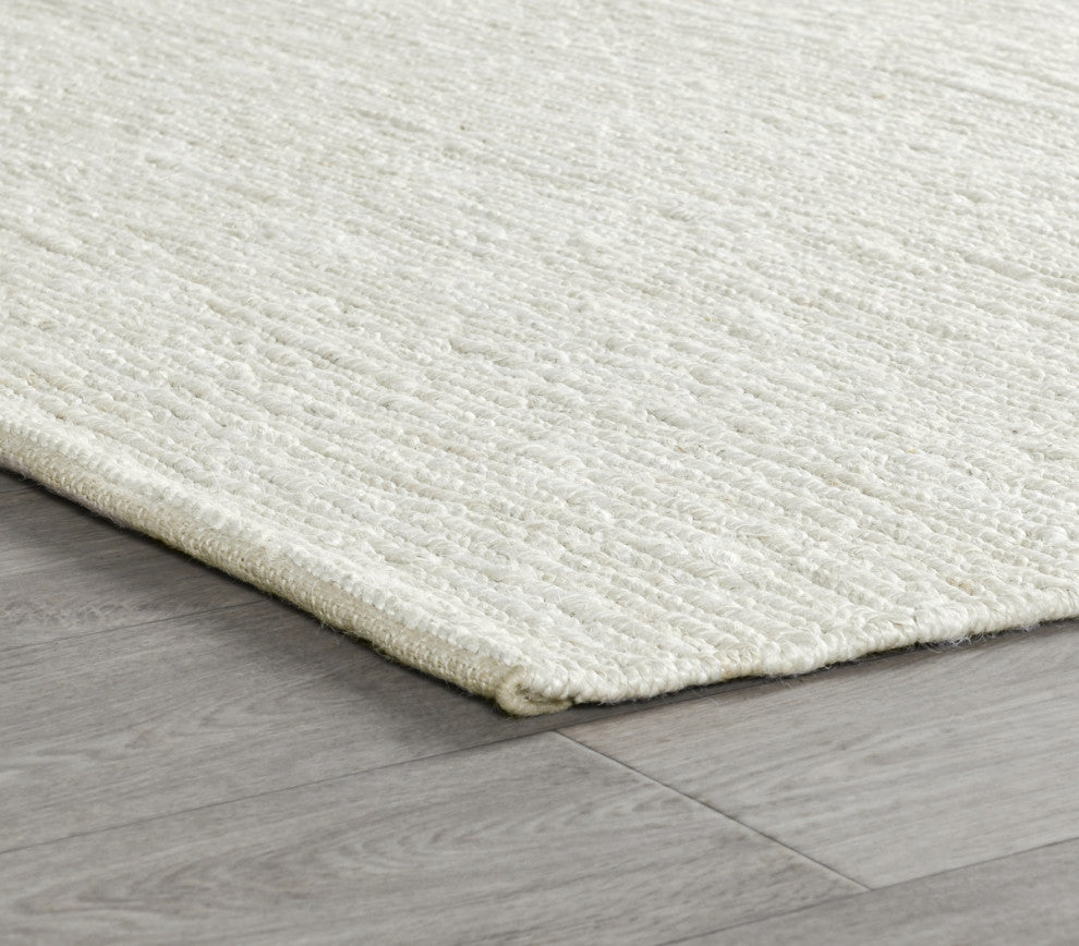 Classic Home Soumak Jute Ivory 8x10 Rug