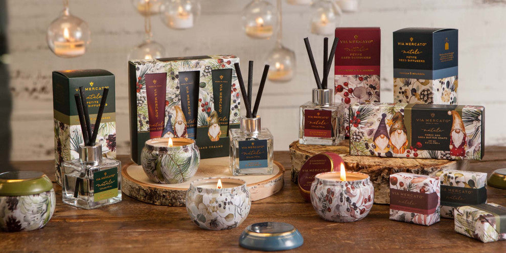 Petite Reed Diffuser - Gingerbread & Tangerine