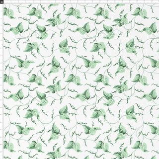 Red from Scalamandre Claremont Dining Chair, Ivy Scroll Sage