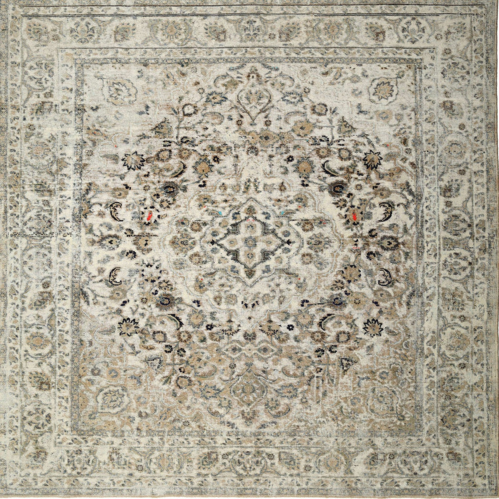 Ahgly Company Indoor Square Traditional Area Rugs, 7' Square