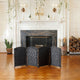 2 ft. Short Diamond Weave Fiber Room Divider