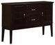 Benzara BM171390 Plywood Poplar Wood Buffet Server, Espresso