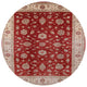 Ahgly Company Indoor Round Mid-Century Modern Area Rugs, 3' Round