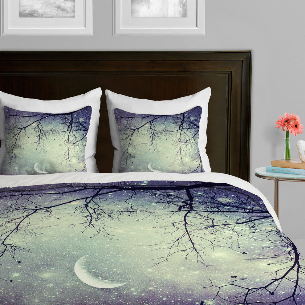 Deny Designs Shannon Clark Diamonds In The Sky Duvet Cover - Lightweight