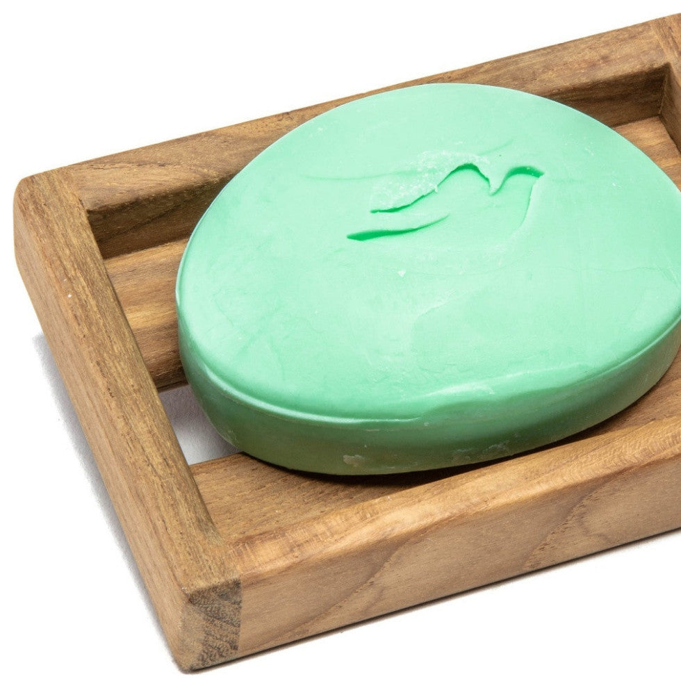 Traditional Solid Teak Vanity Soap Dish