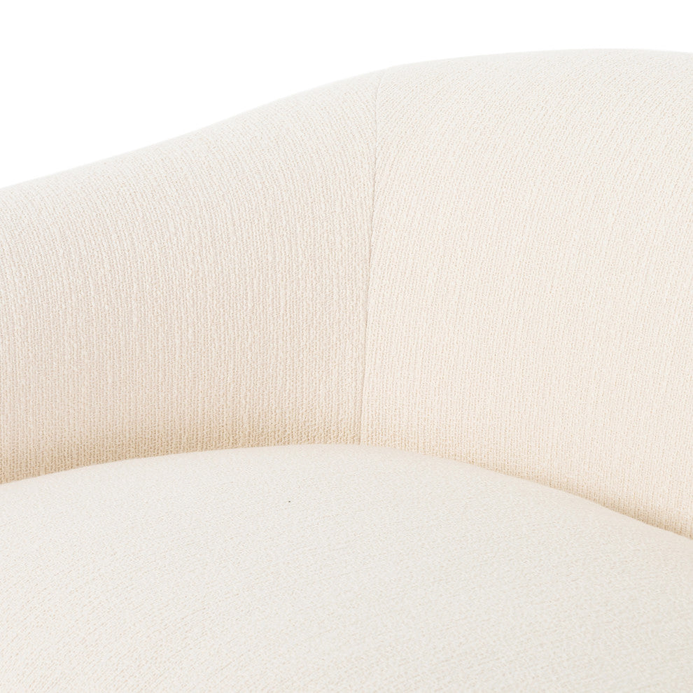 Lyla Sofa, 86" Kerbey Ivory, Distressed Natural