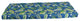 54"X19" Patterned Outdoor Spun Polyester Bench Cushion, Skyworks Caribbean