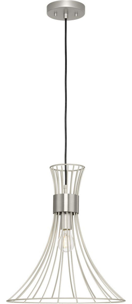 Lorin Collection One-Light Mid-Century Modern Metal Pendant Light