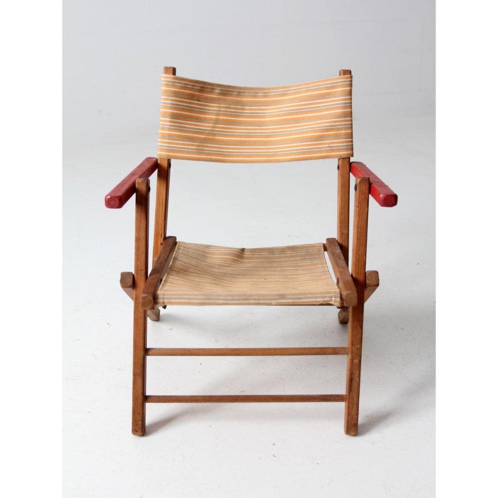 Consigned, Mid Century Children's Folding Chair