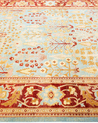 ECLECTIC, Hand Knotted Area Rug 9' 2" X 6' 2"