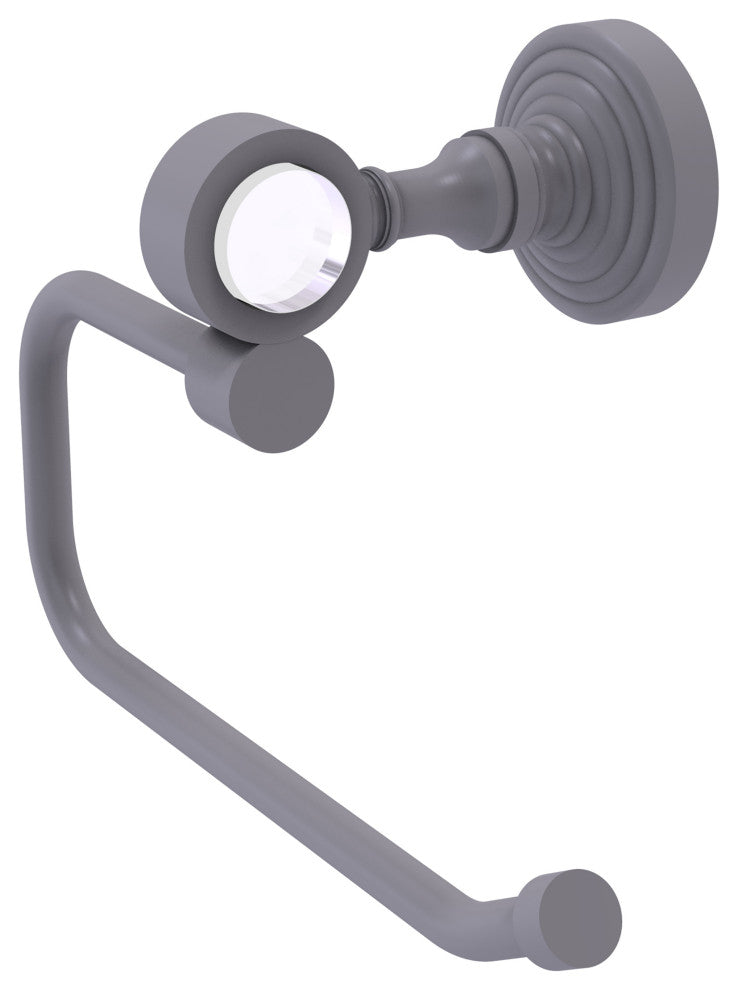 Pacific Grove European Style Toilet Tissue Holder, Matte Gray