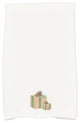 Nature's Gift 18"x30" Off White Holiday Print Kitchen Towel