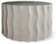 Wave Accent Tables Wide, Slate Gray
