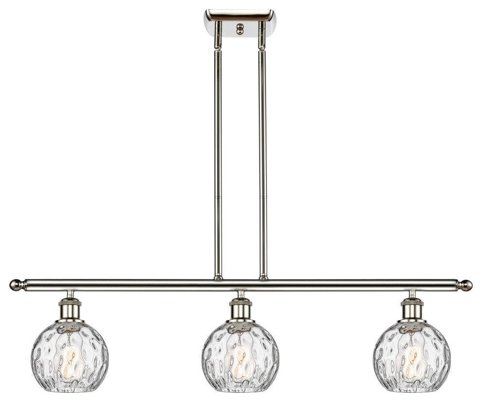 Innovations 516-3I-PN-G1215-6 3 Light Island Light, Polished Nickel