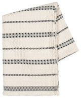 Lisbon Cotton Throw, Charcoal