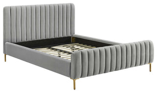 TOV Furniture Angela Grey Bed in Full